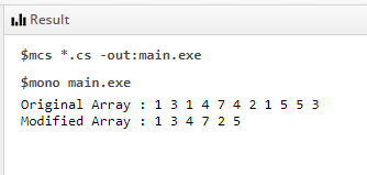 Finding Distinct Elements in a Data Structure using C#